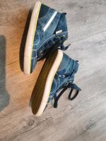 Geox Sneaker Jeans halbhoch blau grün neuwertig Gr.31 Bayern - Würzburg Vorschau