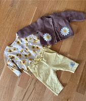 Strickjacke. Langarmshirt, Hose Blume Set Gr. 62 Pankow - Prenzlauer Berg Vorschau