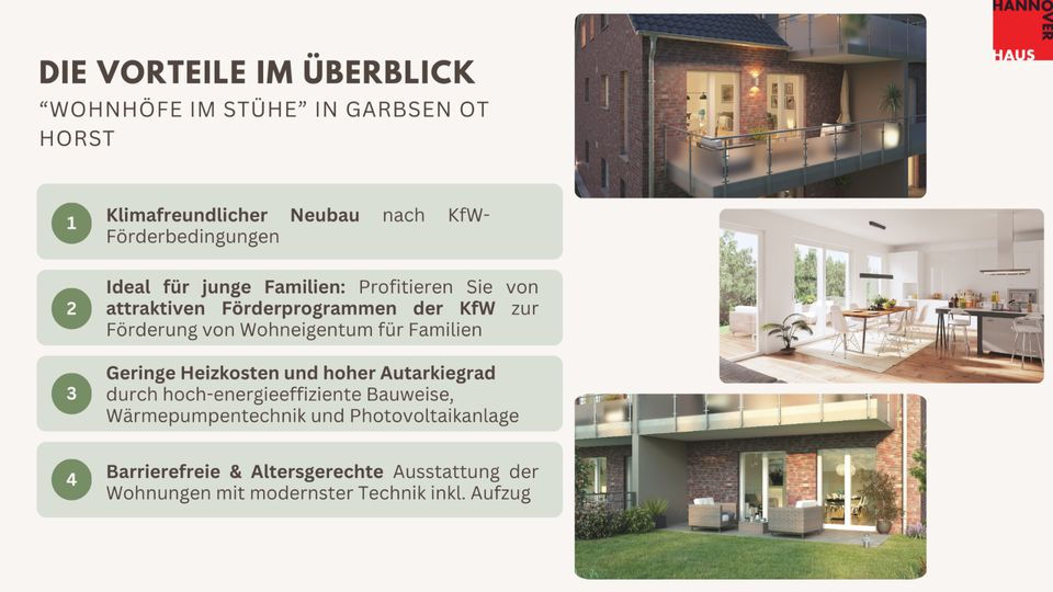 Jubiläumsaktion: Hochwertige 4-Zimmer-ETW mit großem Garten in Garbsen - Ideal für Familien! in Garbsen