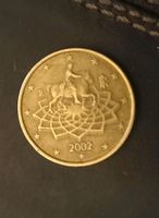 50 Cent Münze, Italien 2002 Fehlprägung Sachsen-Anhalt - Halle Vorschau