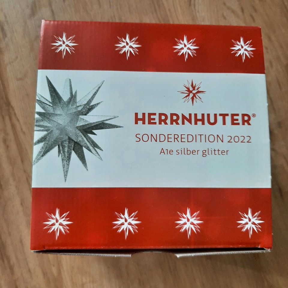 Herrnhuter Stern Silber, Sonderedition 2022 in Falkensee