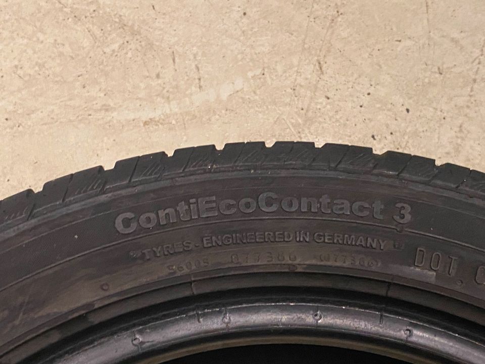 2 Sommerreifen 175/55/R15 77T 5,5mm Continental mit Montage #C453 in Hanau