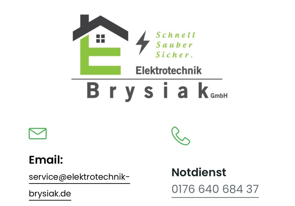 Elektriker (m/w/d) 21 € / Std. / Helfer (m/w/d) 16 € / Std. in Mülheim (Ruhr)