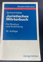 Juristisches Wörterbuch 10. Auflage Saarland - Neunkirchen Vorschau