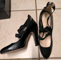 Pumps Prada Milano Riemchenpumps nero Gr. 40,5 schwarz Leder Bayern - Burgkunstadt Vorschau