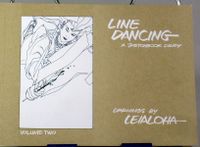 LEIALOHA Line Dancing A Sketchbook Diary Volume TWO Vom Künstler Nordrhein-Westfalen - Brilon Vorschau