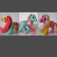 Mein kleines Pony (MLP) - G1 Sammlung Edelschweif Ponies - Brush Hessen - Gelnhausen Vorschau