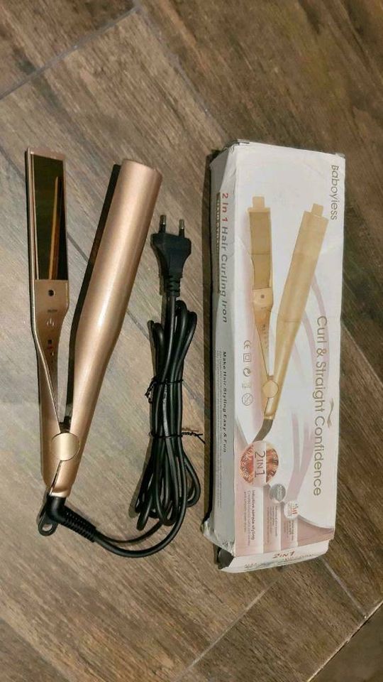 2in1 Glätteisen & Lockenstab Curler Twist Wellen in Bretten