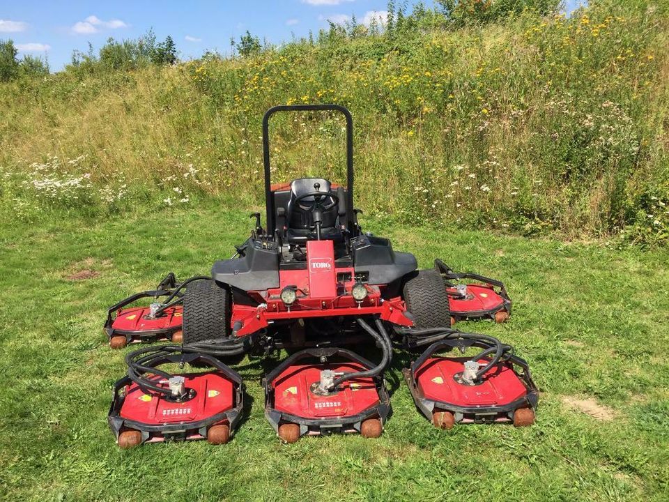 3x Toro Groundsmaster 4700 Sportplatzmäher, Sichelmäher in Geschendorf