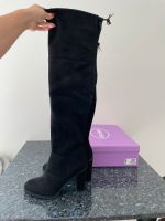 Schwarze Overknee Stiefel Graceland Größe 39 Neu OVP Niedersachsen - Bad Bevensen Vorschau