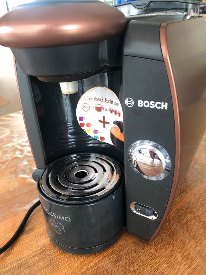 Tassimo Bosch Kaffeemaschine Kaffeekanne Limited Edition in Grabfeld-Jüchsen