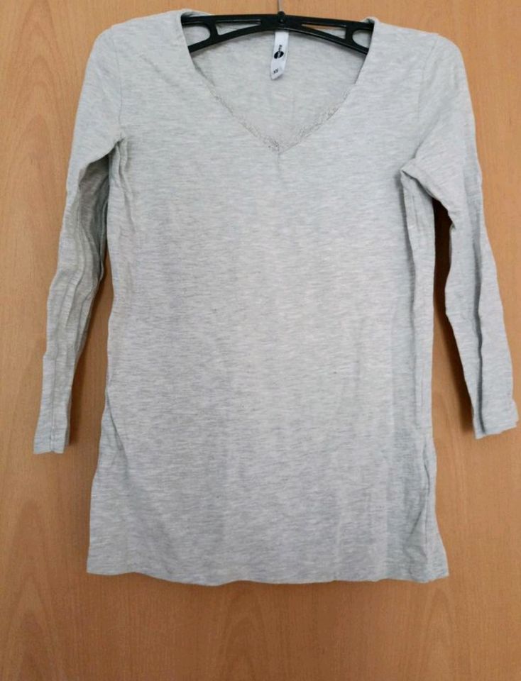 Shirt Damen mit Spitze in Wissen