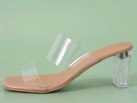 Wunderschöne Acryl Schuhe Heels Riemchen Mules durchsichtig 40 Nordrhein-Westfalen - Hamm Vorschau