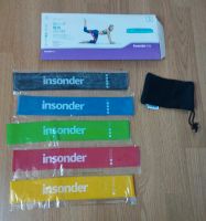 + Neu Insonder 5er Set Fitness Bänder Sport Training Band Bayern - Würzburg Vorschau