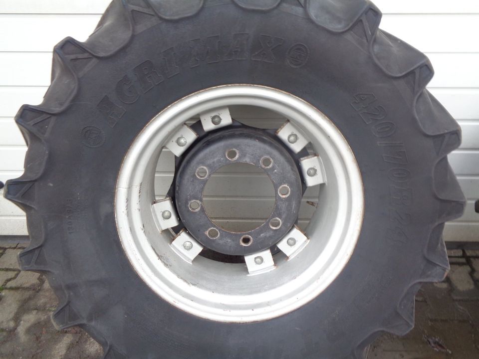 Case IH Maxxum Räder 420/70R24, 5120, 5130, 5140, 5150, IHC in Erndtebrück