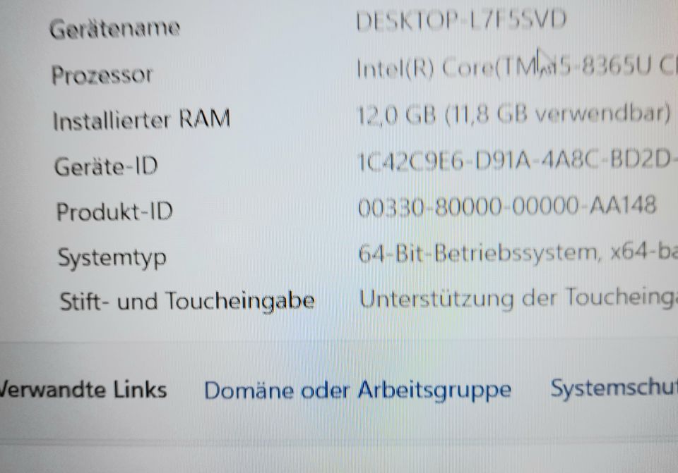 DELL Latitude 5500 -15,6 Touchscreen, I5-8365U, 12GB DDR4, 256GB in Berlin