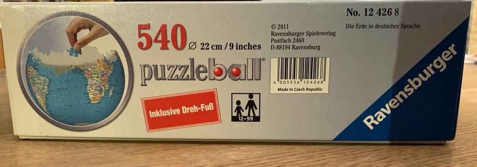 Puzzle Globus 3D, Ravensburger Puzzleball, in Augsburg