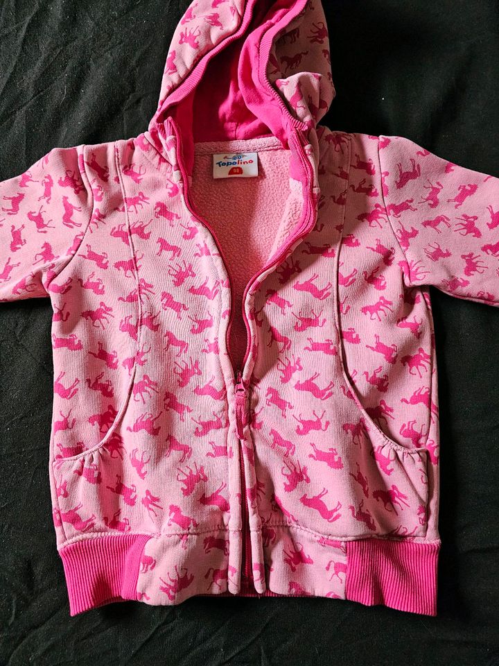 Jacke pink Pferde Größe 98 in Gelsenkirchen