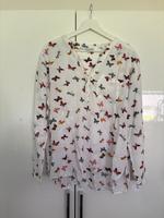 Bodyflirt Bluse mit Schmetterlinge Gr. 42 Niedersachsen - Geestland Vorschau