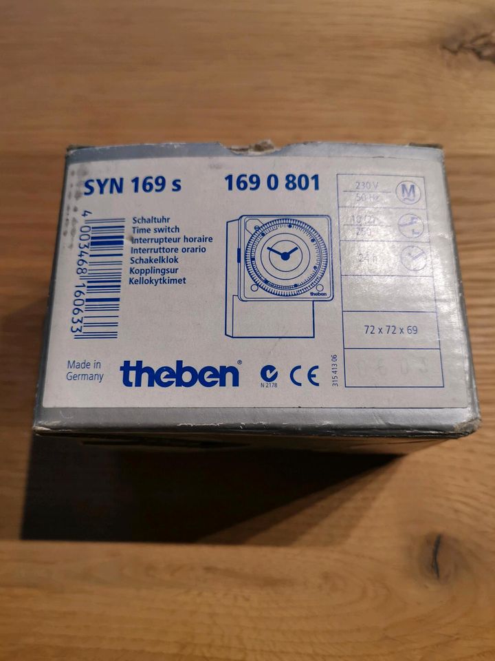 Theben Schaltuhr SYN 169 s 1690801 Neu OVP in Starzach