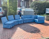 Sitzgruppe 7er Stoff Sofa und Sessel Blau Nordrhein-Westfalen - Castrop-Rauxel Vorschau