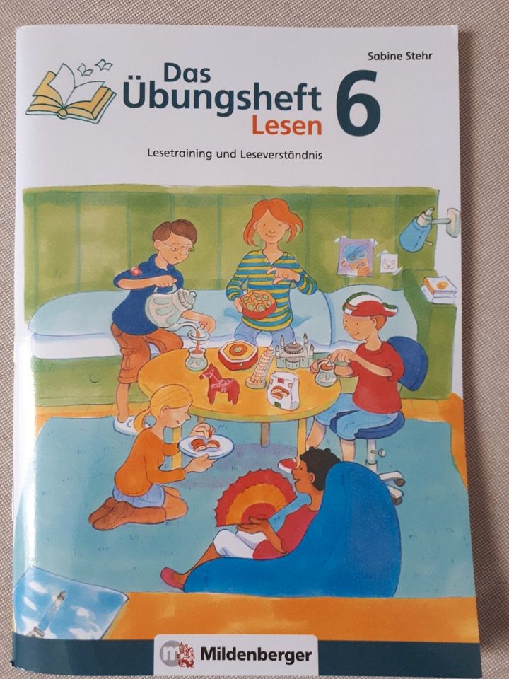 Übungsheft Lesen 6, Mildenberger in Halle