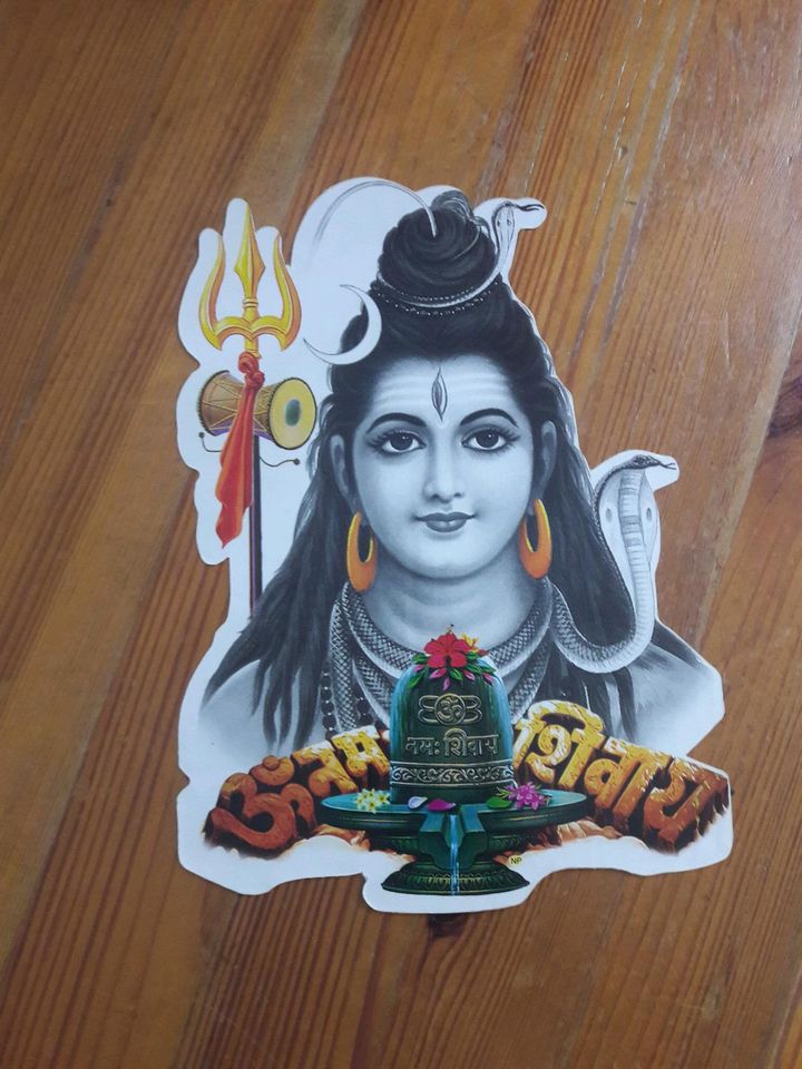 Sticker Set Indien - Shiva Buddha Krishna Ganesha in Marburg