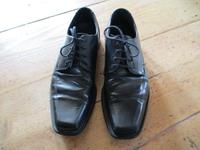 Schuhe Lederschuhe Halbschuhe Schnürschuhe schwarz Gr 7,5 Hessen - Erbach Vorschau