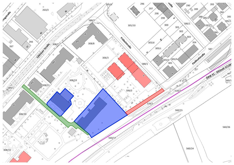 44515 - Vergabe eines Erbbaurechts für Schulträger in Dresden-Friedrichstadt in Dresden