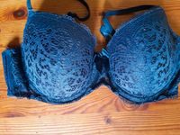 Hunkemöller BH Bodique 80 C dunkelblau Spitze München - Schwanthalerhöhe Vorschau