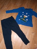 Schlafzeug Schlafanzug Baby Kind Gr. 86/92 Christmas Weihnachten Sachsen-Anhalt - Magdeburg Vorschau