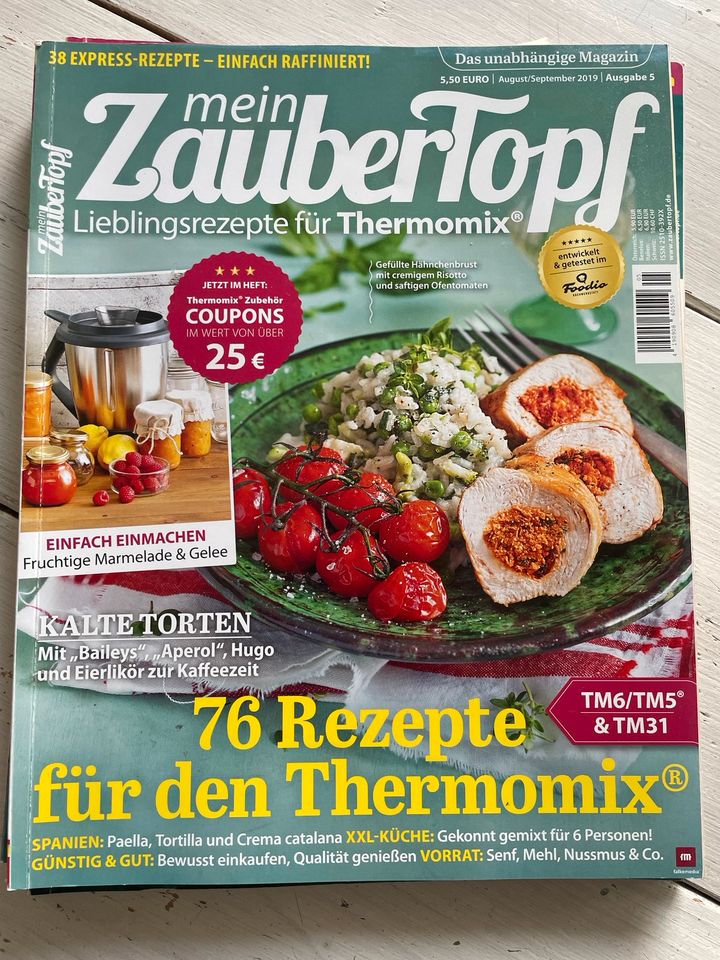 Mein Zaubertopf Zeitschrift Thermomix 2019 in Sulingen