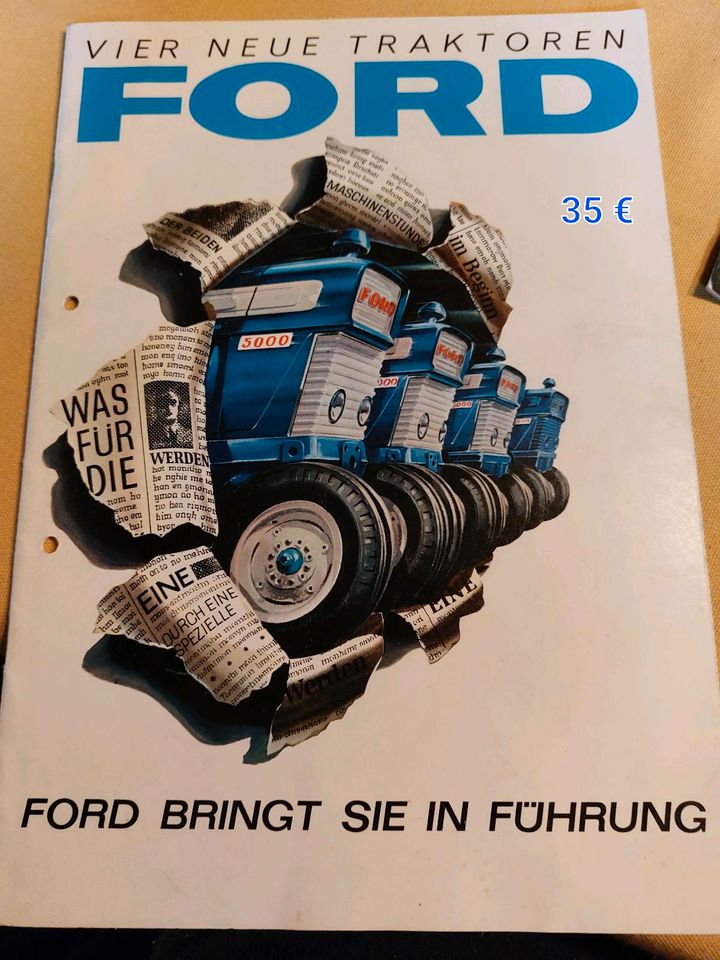 Ford Traktor Prospekte in Seeshaupt