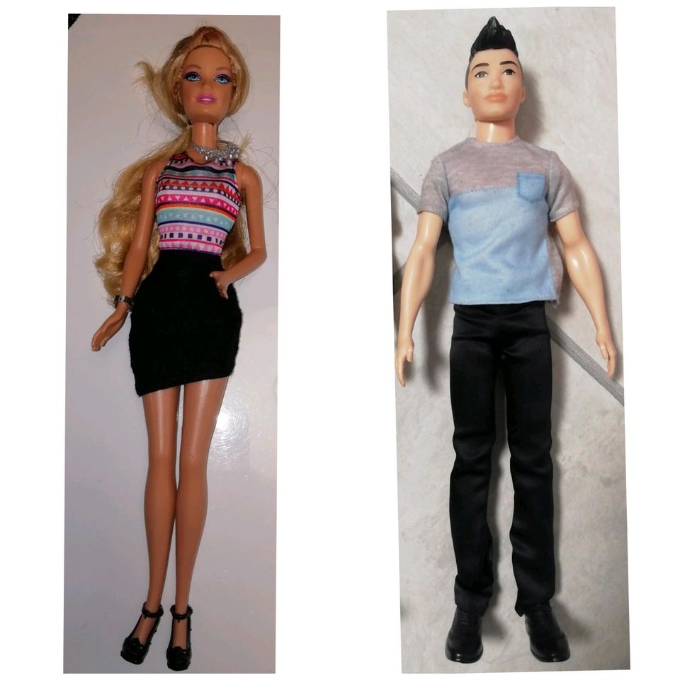 Mattel Barbie Puppe+Ken neuwertig in Bremerhaven