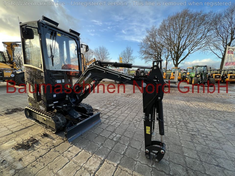 Minibagger Eurocomach 19ZT hydr SW + TILT Nullheck Bagger in Bremervörde