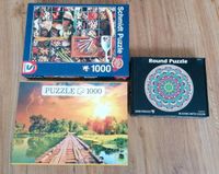 Verschieden Puzzles - 1000 Teile, Stückpreis Nordrhein-Westfalen - Niederkassel Vorschau