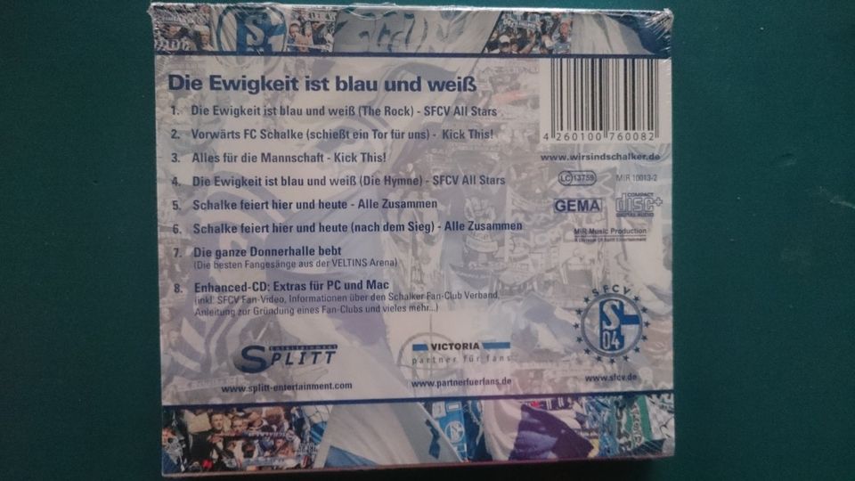 Fan-Paket Schalker Fanclub Verband zum 30. Jubiläum - Buch-CD-DVD in Marl