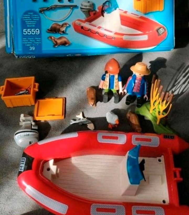 Playmobil Schlauchboot in Bielefeld