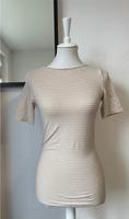 Damen Shirt weiß/beige gestreift S36 Manguun Köln - Porz Vorschau