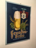 Brauerei Werbeschild Franken Bräu 50er Jahre Baden-Württemberg - Balingen Vorschau