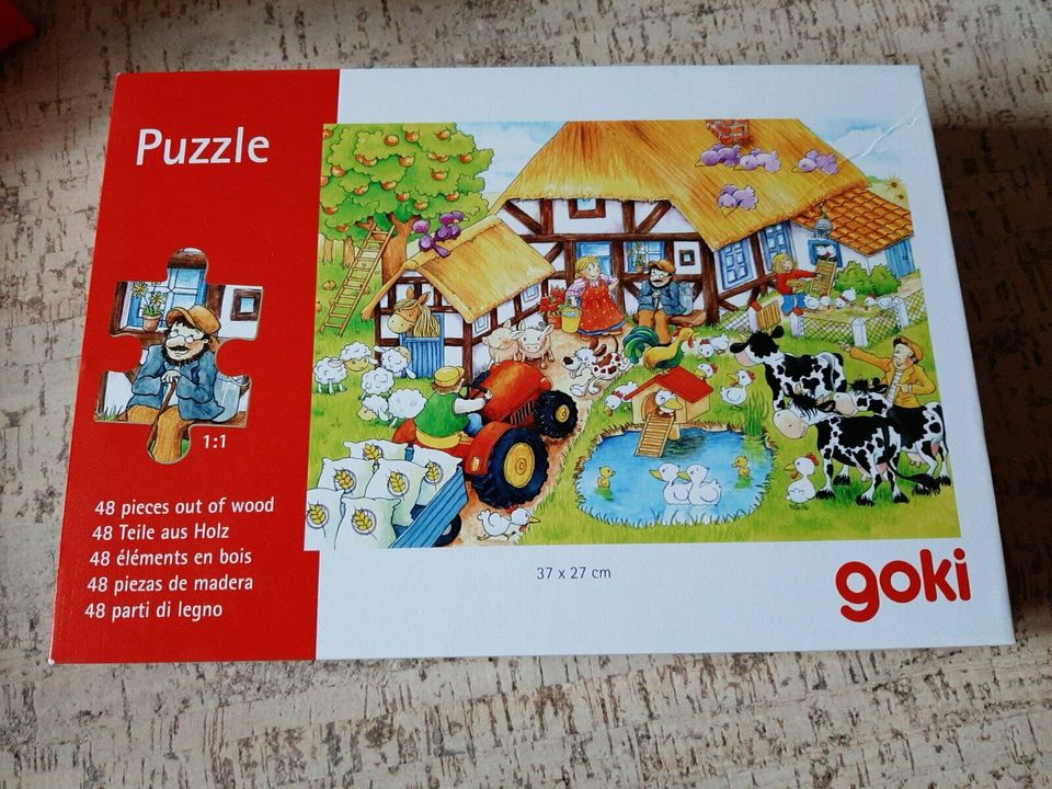 KinderHolz Puzzle - 48 Teile in Heroldishausen