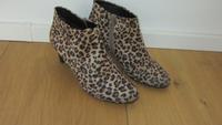 Gabor schicke Ankle Boots Stiefeletten Leo Look weich Gr.38,5 Top Rheinland-Pfalz - Worms Vorschau