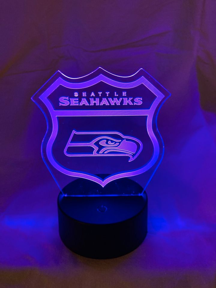 Seattle Seahawks - Lampe in Preußisch Oldendorf