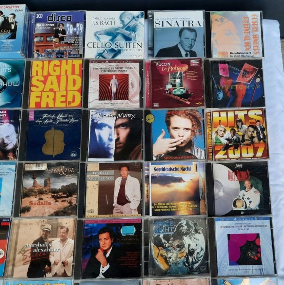 155 Musik CD Alben mit 173 CD´s – verschiedene Genres in Rust