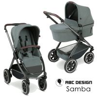 ABC-Design Samba 2in1 Kinderwagen-Set - Aloe - inkl. Babywanne + Sportsitz + XXL-Zubehörpaket - NEU Hessen - Fulda Vorschau