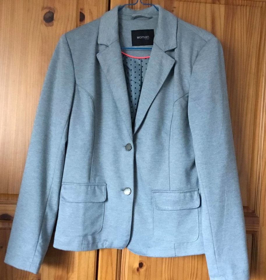 TCM Damen Jacke Blazer grau hellgrau Gr. 36 in Delmenhorst