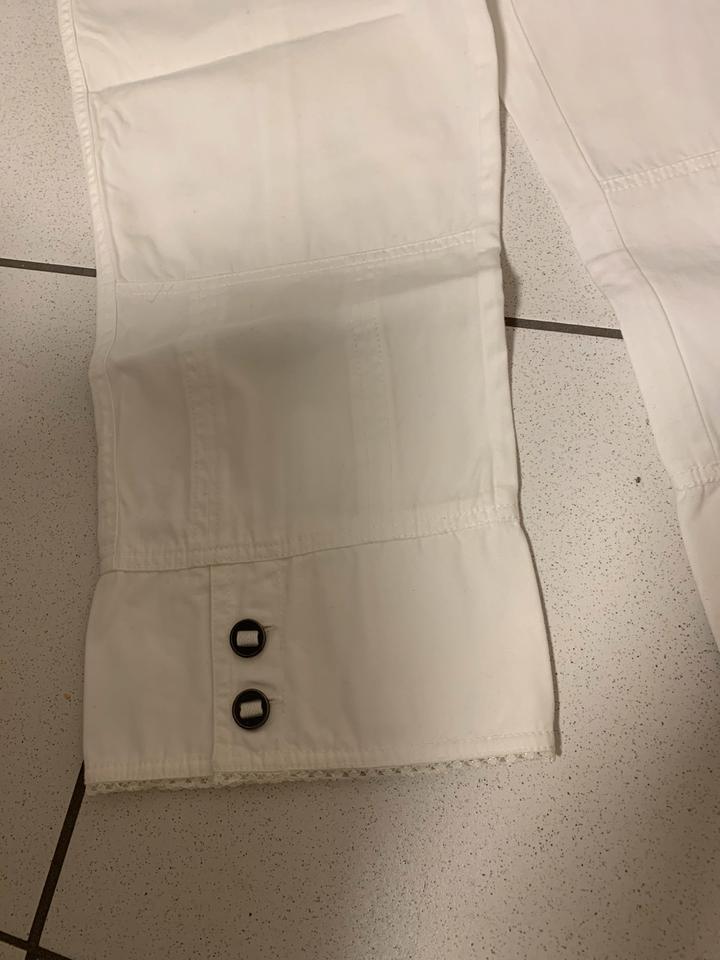 Twinkle 7/8 Jeans Hose Spitze Creme 42 nur 1xgetragen wNeu in Herzogenrath
