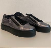 Kennel & Schmenger 36 Leder Sneaker Damen Glitzer Schwarz Plateau Bayern - Ingolstadt Vorschau