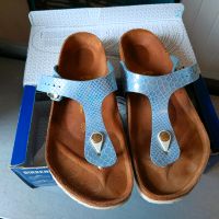 BIRKENSTOCK * GIZEH * 42 * METALLIC STONES BLUE * normale Weite * Nordrhein-Westfalen - Bergisch Gladbach Vorschau