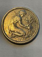 Münzen der Bundesrepublik Deutschland 50 Pfennig 1950 J Baden-Württemberg - Bad Wimpfen Vorschau